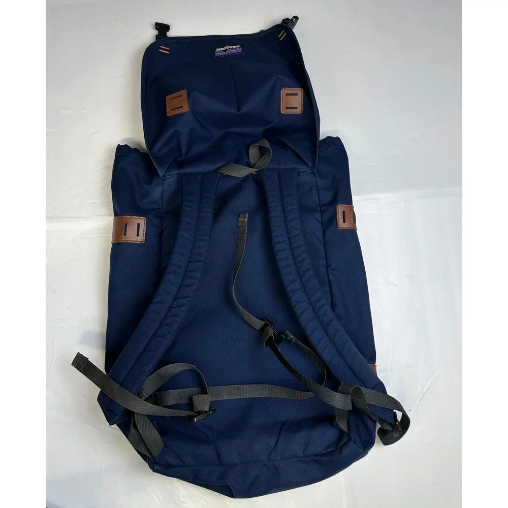 Patagonia Backpack Blue Hiking Travel Outdoor Bag Worn Distressed OS